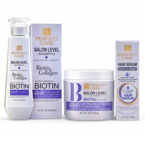 WOKALI Hair Care Pack (Shampoo+Hair-Mask+Hair-Serum)